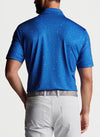 Peter Millar Fish Performance Jersey Polo With RJ Crest
